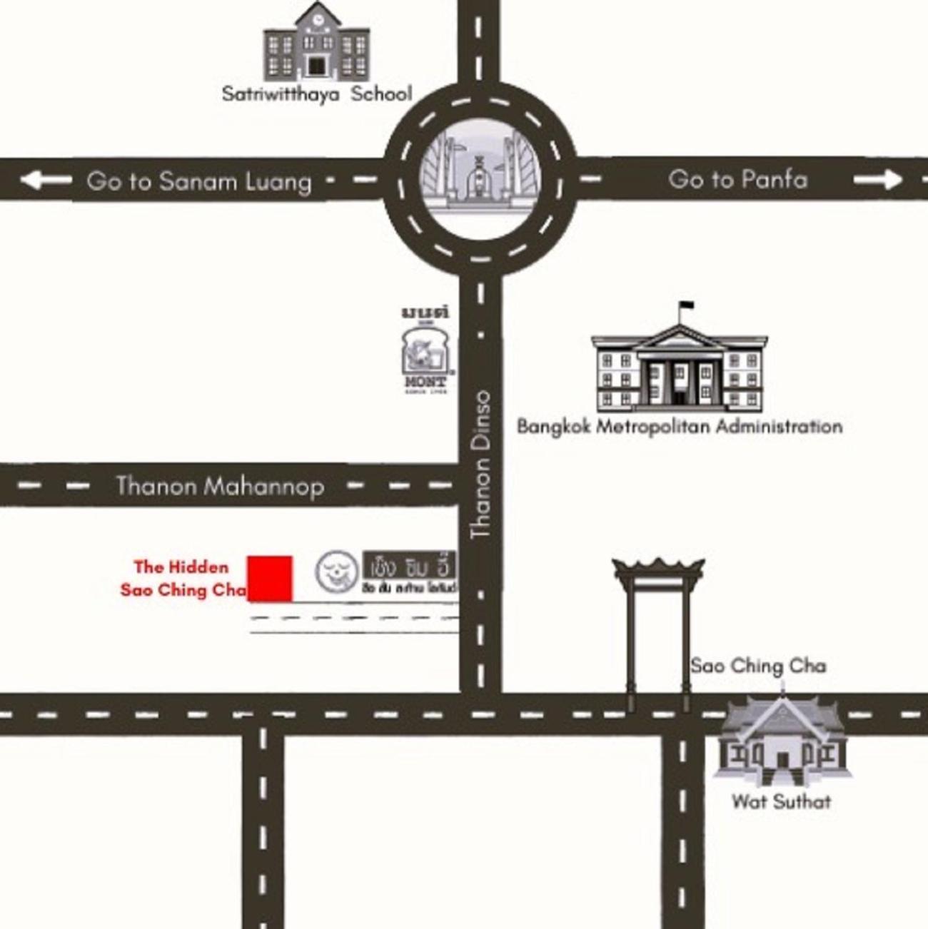 Go Inn Sao Chingcha - โกอินน์ เสาชิงช้า Bangkok Eksteriør billede